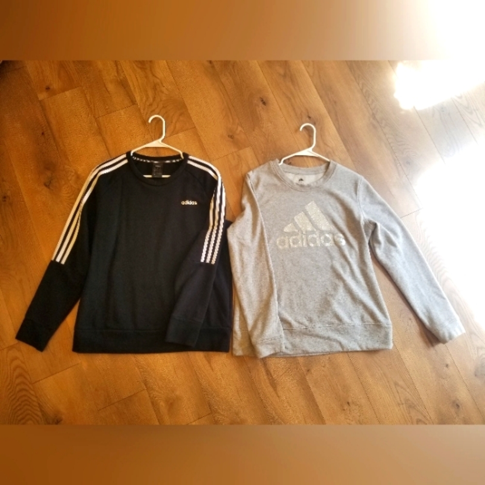 2 Women's Adidas Sweatshirts